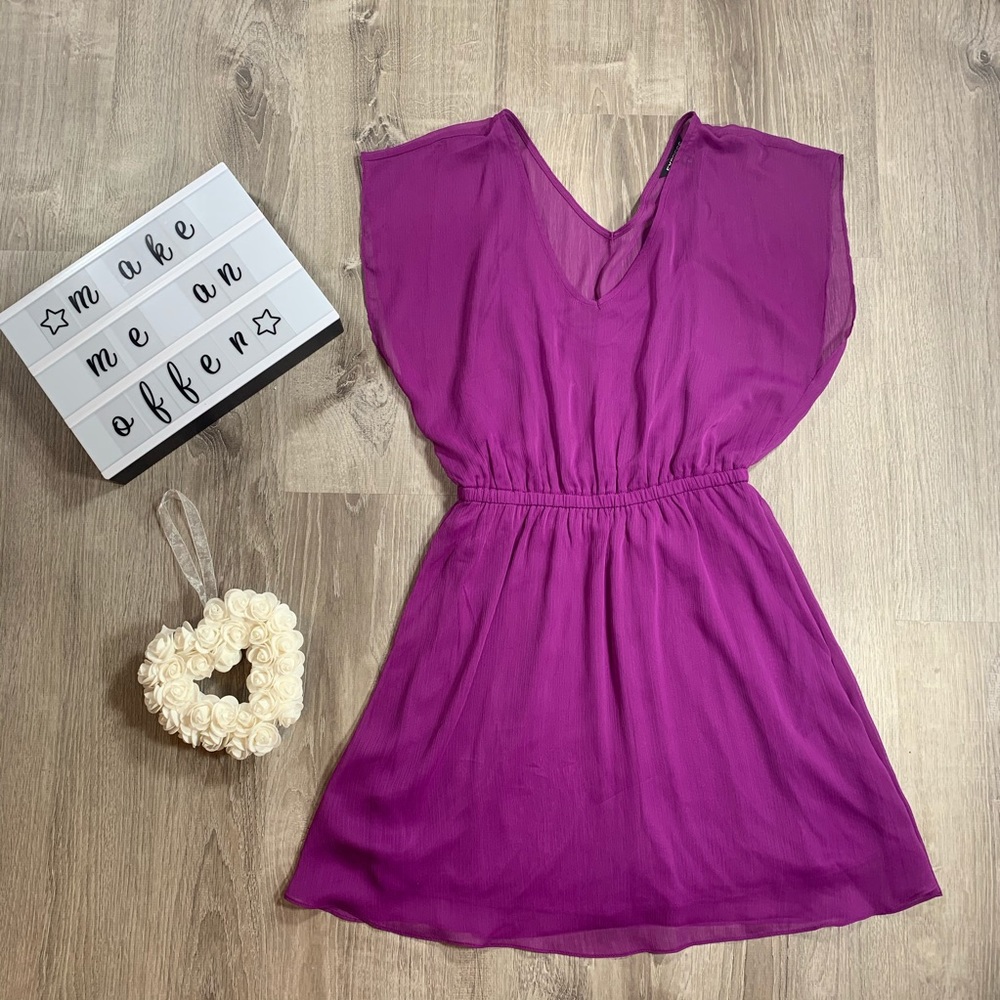 ❌SOLD❌Express women’s purple dress